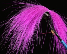 Saltwater Electric Wing Hair, Hot Purple
